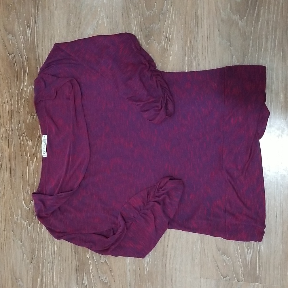 (S) Revolution by Ricki's Casual Cowl Loungewear Athleisure Yoga Cozy Heathered